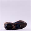 Hispanitas Oregon Bungee Lace Trainer - Brown Navy